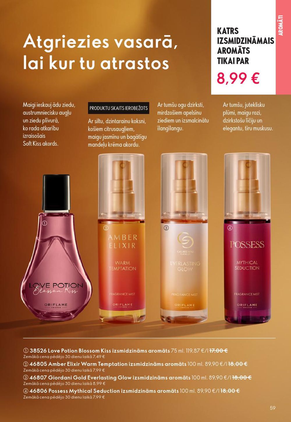 oriflame - ORIFLAME - Katalogs 16 (19.11.2025 - 09.12.2025) - page: 59