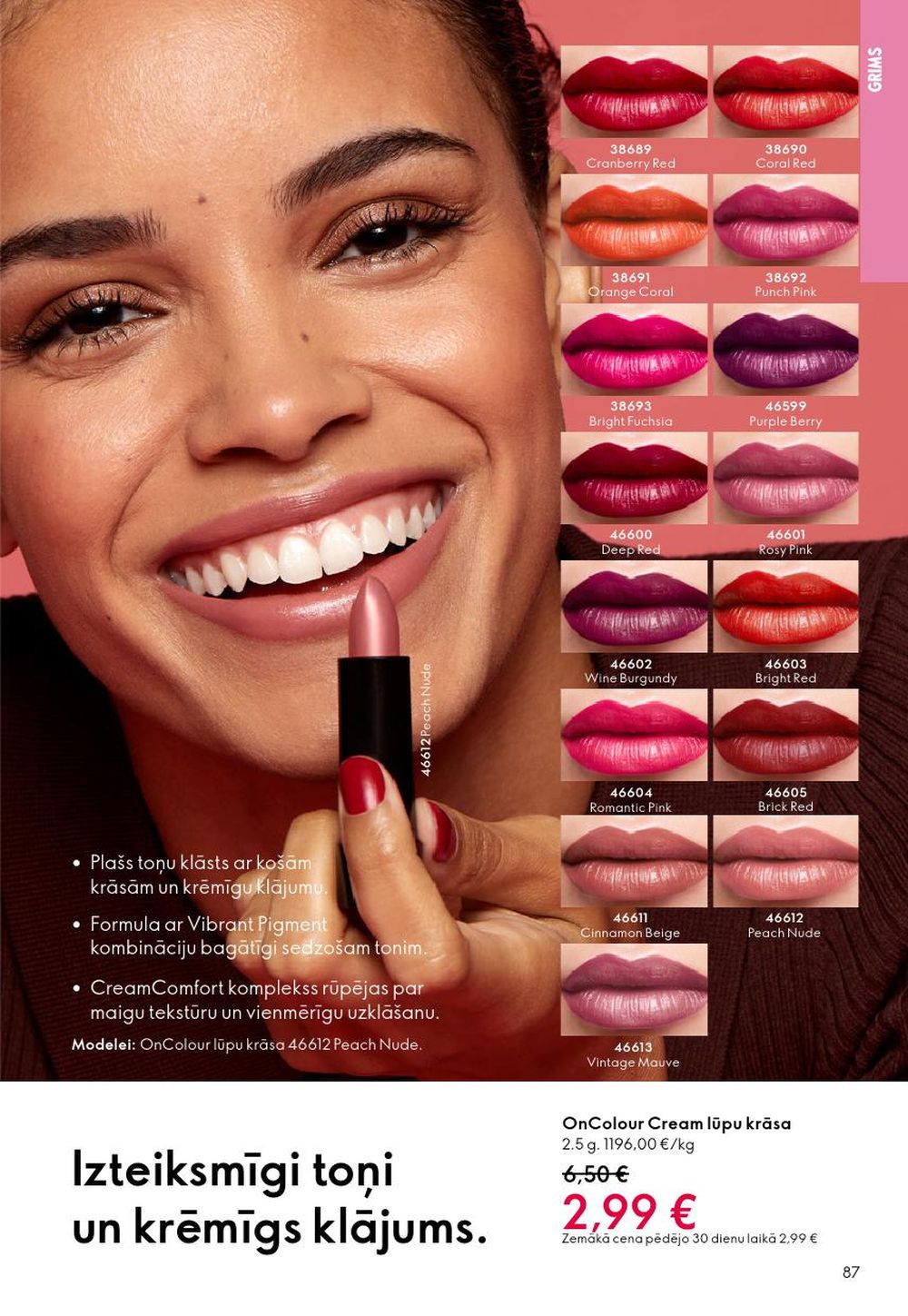 oriflame - ORIFLAME - Katalogs 17 (10.12.2025 - 30.12.2025) - page: 87