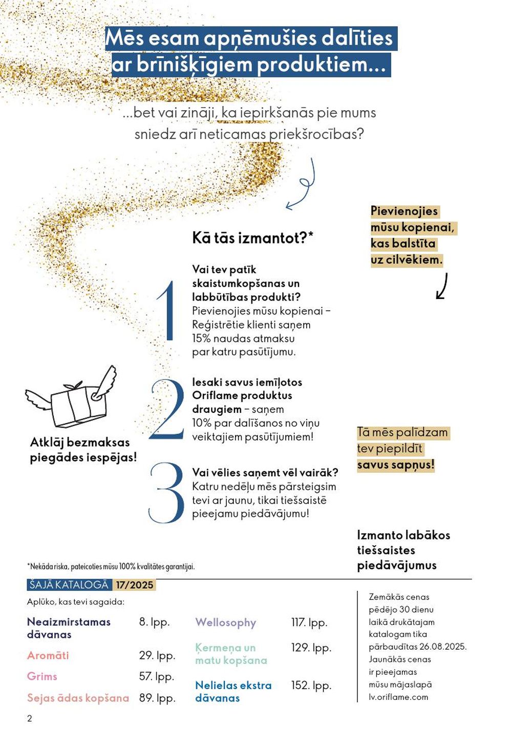 oriflame - ORIFLAME - Katalogs 17 (10.12.2025 - 30.12.2025) - page: 2