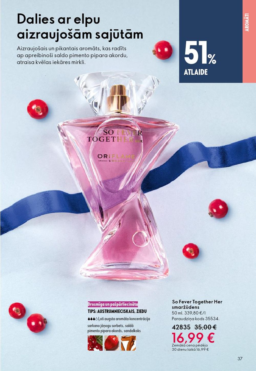 oriflame - ORIFLAME - Katalogs 17 (10.12.2025 - 30.12.2025) - page: 37