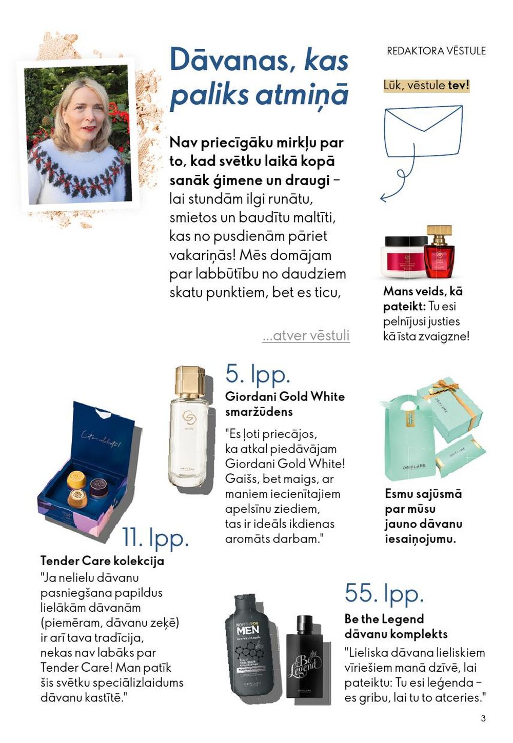 oriflame - ORIFLAME - Katalogs 17 (10.12.2025 - 30.12.2025) - page: 3