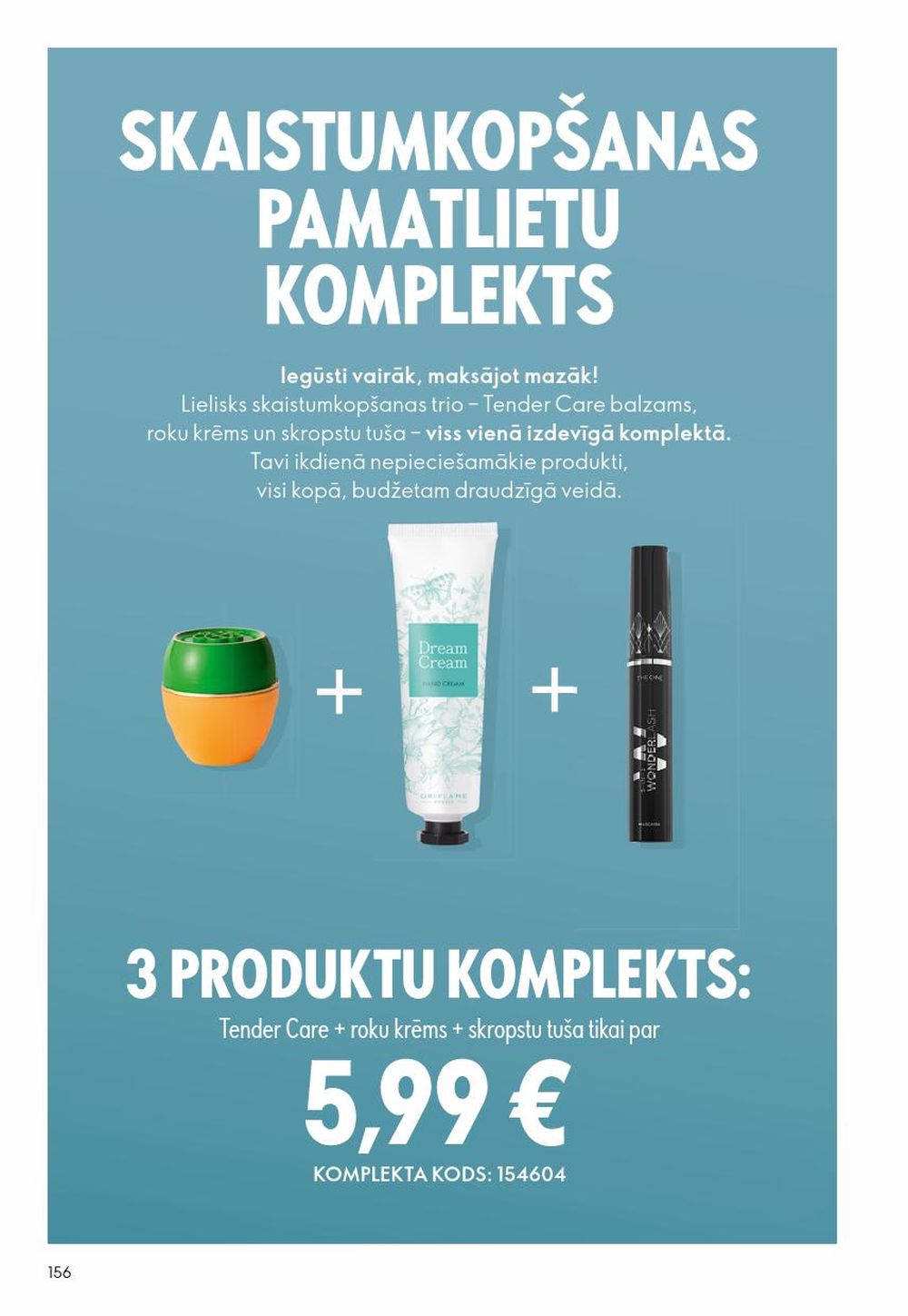 oriflame - ORIFLAME - Katalogs 1 (31.12.2025 - 27.01.2026) - page: 156
