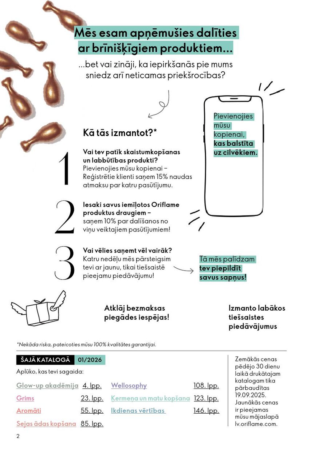 oriflame - ORIFLAME - Katalogs 1 (31.12.2025 - 27.01.2026) - page: 2