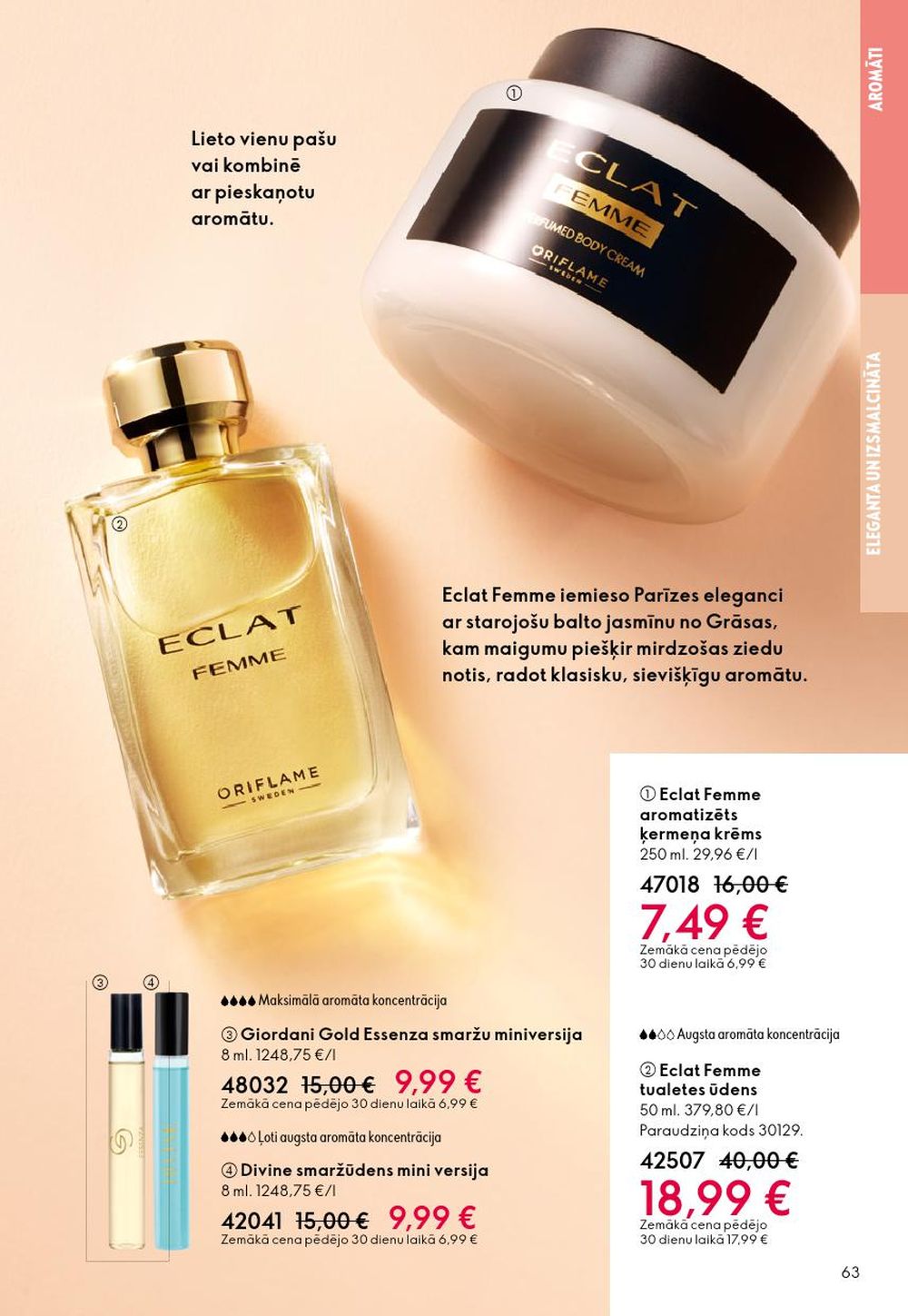 oriflame - ORIFLAME - Katalogs 1 (31.12.2025 - 27.01.2026) - page: 63
