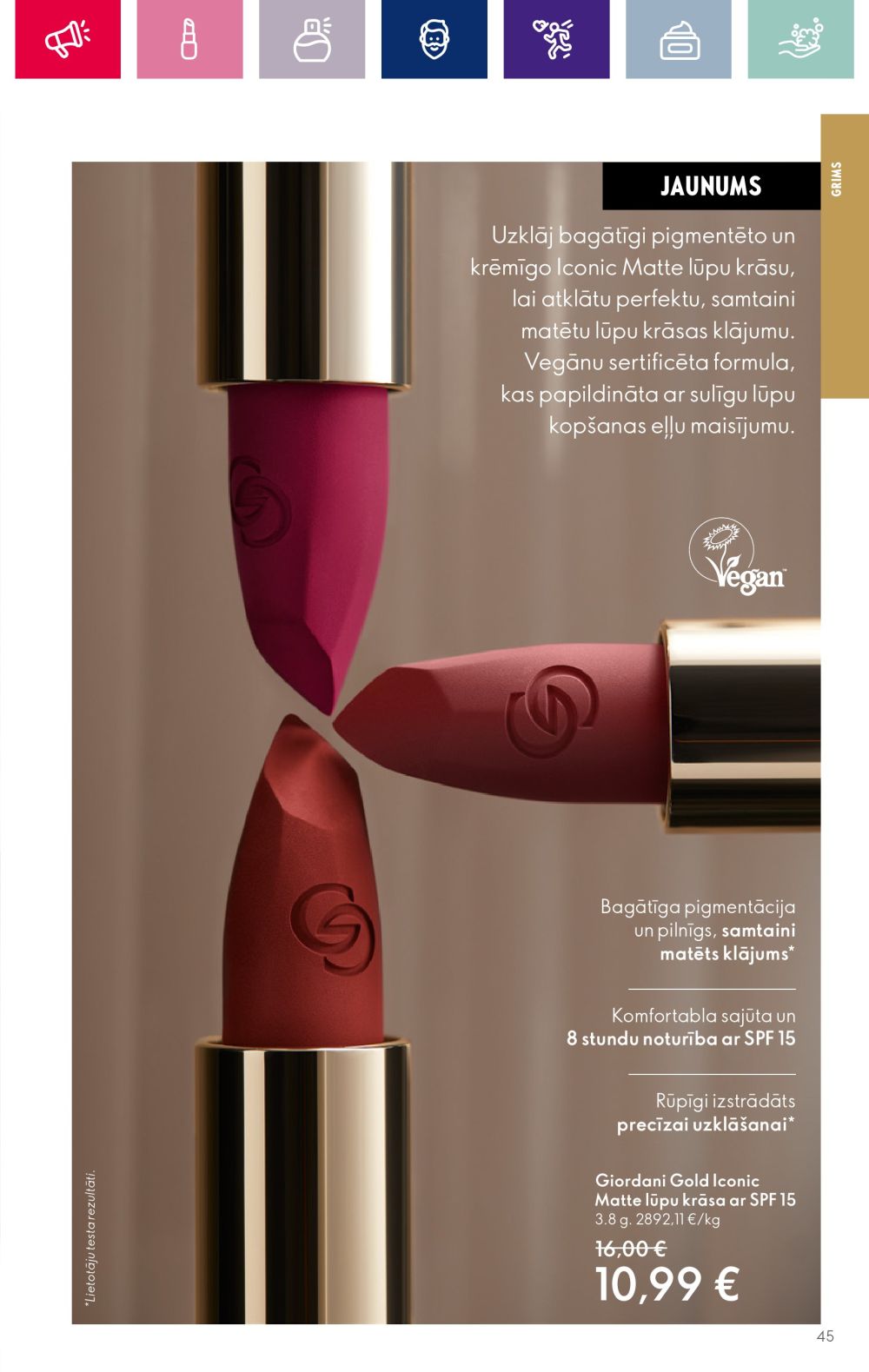 oriflame - ORIFLAME (08.11.2023 - 28.11.2023) - page: 45