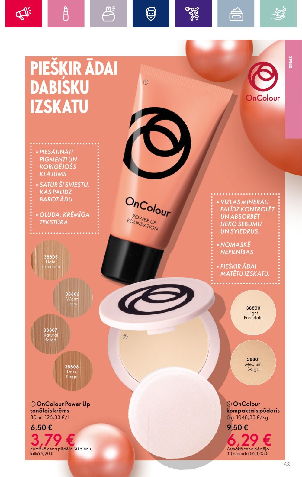 oriflame - ORIFLAME (08.11.2023 - 28.11.2023) - page: 63