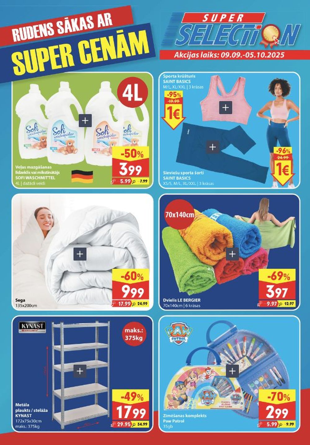 super-action - SUPER SELECTION (09.09.2025 - 05.10.2025)