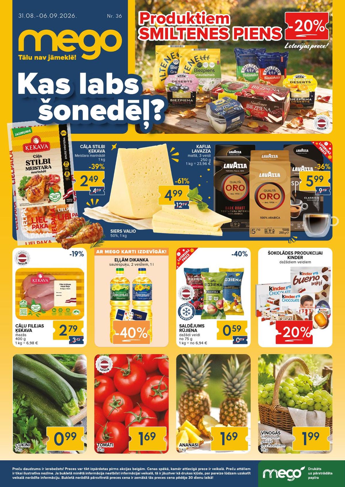 mego - MEGO (31.08.2026 - 06.09.2026)