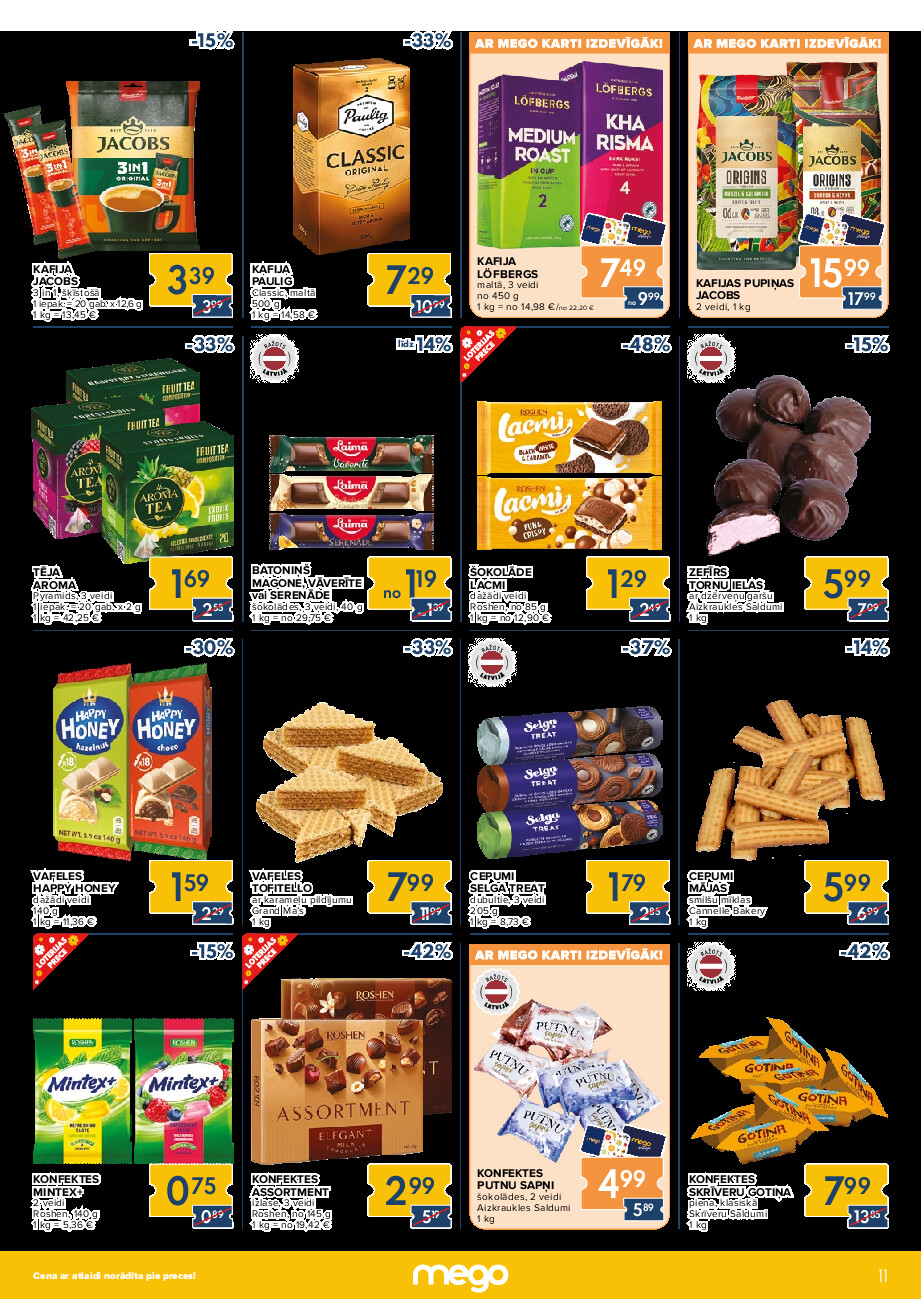 mego - Kas labs šonedēļ? Buklets Nr. 43 (2026-10-19 - 2026-10-25) - page: 11
