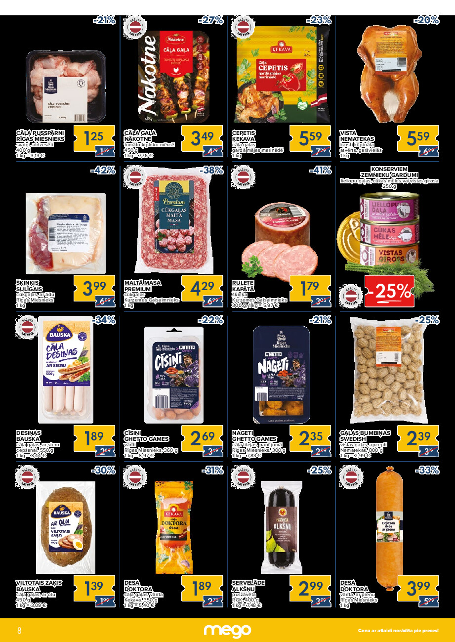mego - Kas labs šonedēļ? Buklets Nr. 43 (2026-10-19 - 2026-10-25) - page: 8