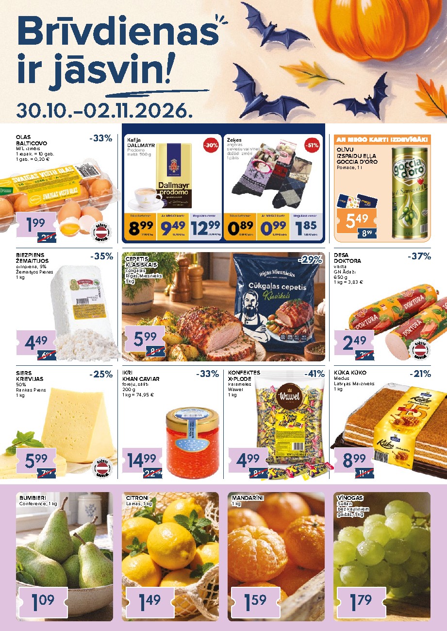 mego - Kas labs šonedēļ? Buklets Nr.44 (2026-10-26 - 2026-11-01) - page: 16