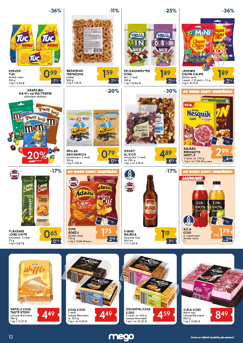 mego - Kas labs šonedēļ? Buklets Nr. 45 (2026-11-02 - 2026-11-08) - page: 12