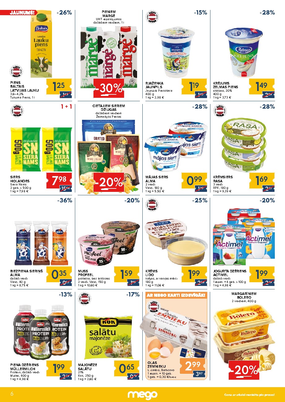 mego - Kas labs šonedēļ? Buklets Nr. 45 (2026-11-02 - 2026-11-08) - page: 6
