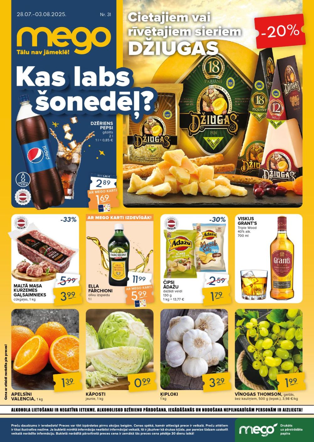 mego - MEGO (28.07.2025 - 03.08.2025)