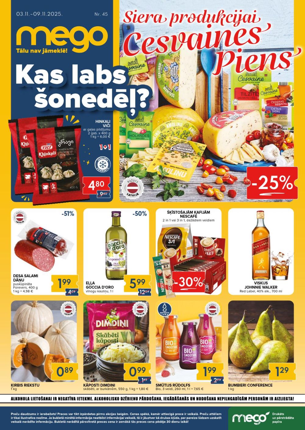 mego - MEGO (03.11.2025 - 09.11.2025)