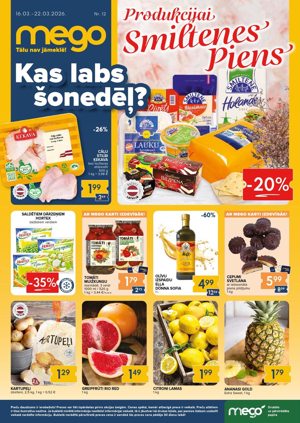 mego - MEGO - Buklets Nr.12 (16.03.2026 - 22.03.2026) - page: 1