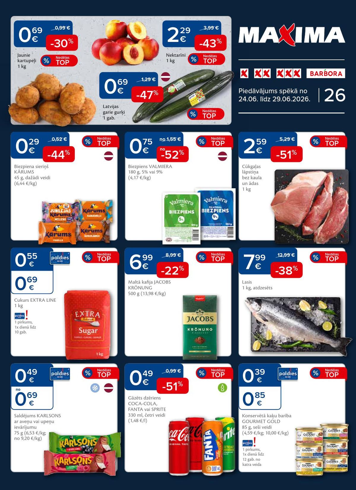 maxima - MAXIMA X XX XXX (24.06.2026 - 29.06.2026) - page: 1