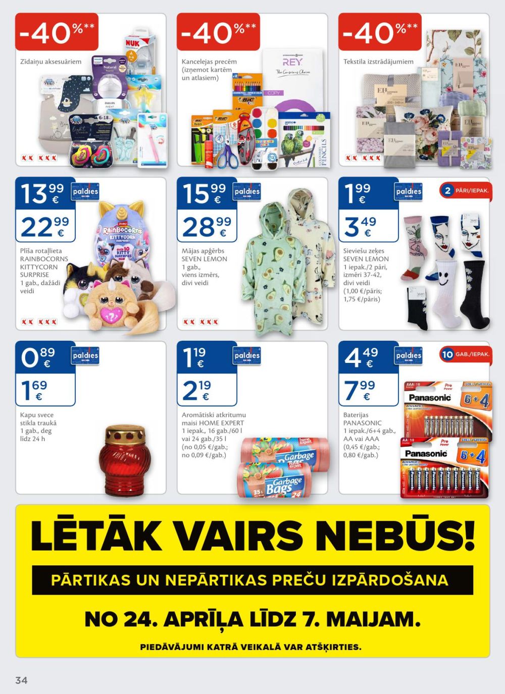maxima - MAXIMA X XX XXX (29.04.2024 - 05.05.2025) - page: 34
