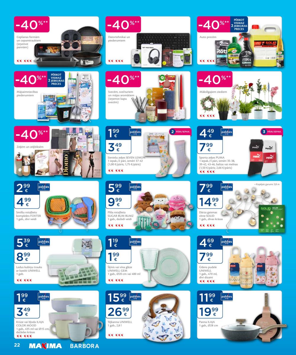 maxima - MAXIMA X XX XXX (06.05.2024 - 12.05.2025) - page: 22