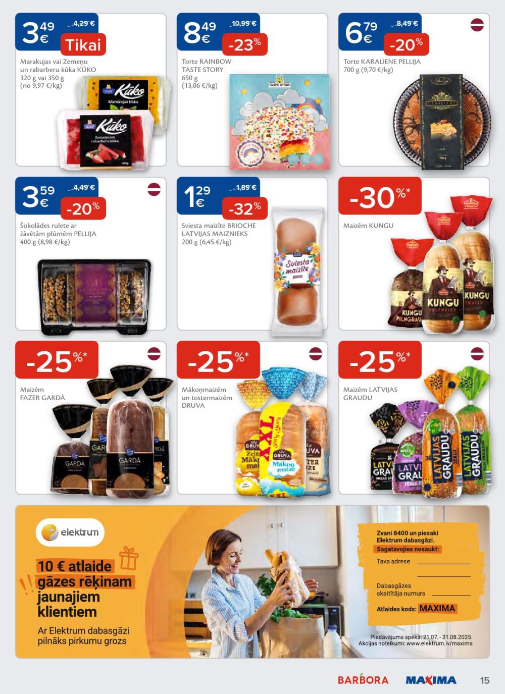 maxima - MAXIMA X XX XXX (22.07.2025 - 28.07.2025) - page: 15