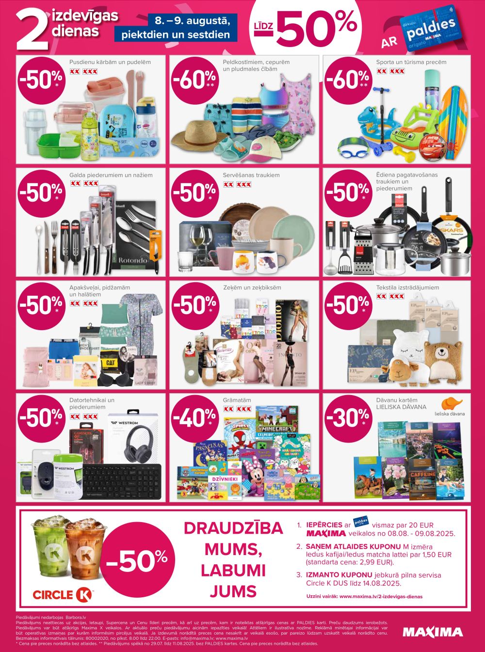 maxima - MAXIMA - 2 izdevīgas dienas (08.08.2024 - 09.08.2025) - page: 4