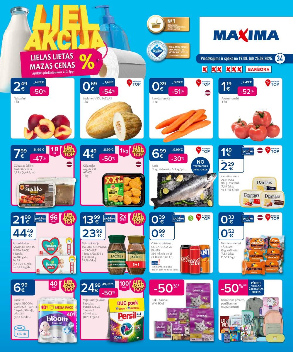 maxima - MAXIMA X XX XXX (19.08.2025 - 25.08.2025)