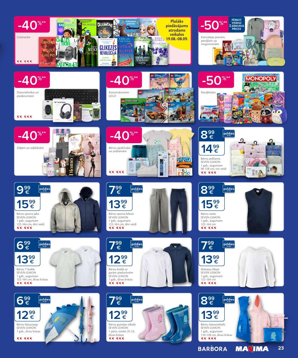 maxima - MAXIMA X XX XXX (19.08.2025 - 25.08.2025) - page: 23