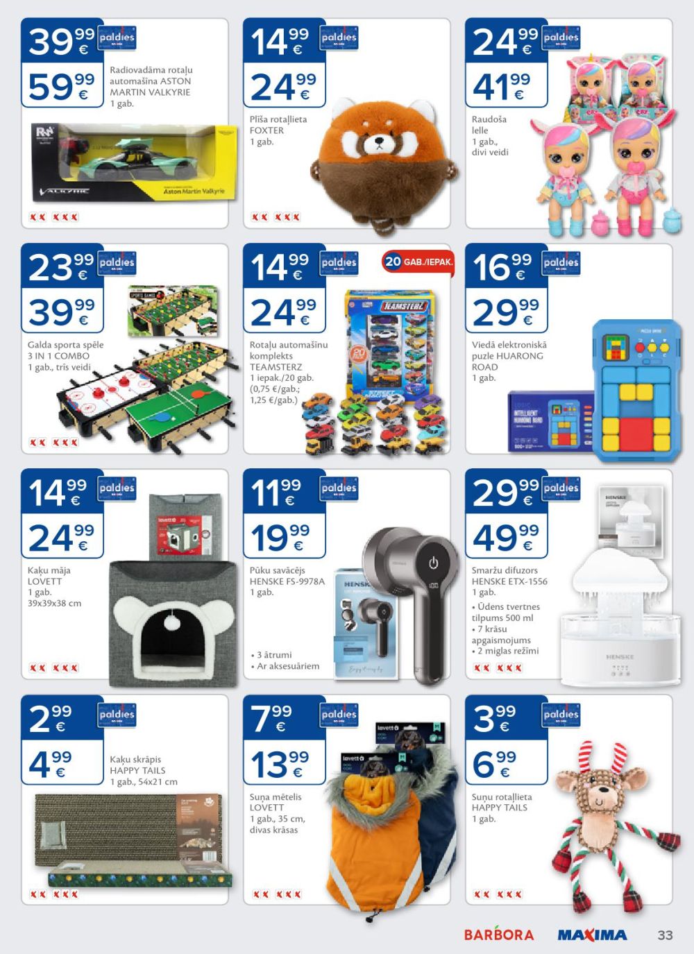 maxima - MAXIMA X XX XXX (04.11.2025 - 10.11.2025) - page: 33