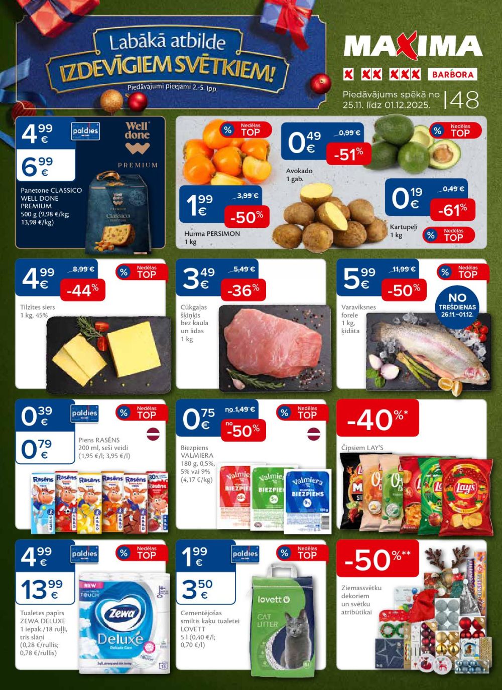 maxima - MAXIMA X XX XXX (25.11.2025 - 01.12.2025)