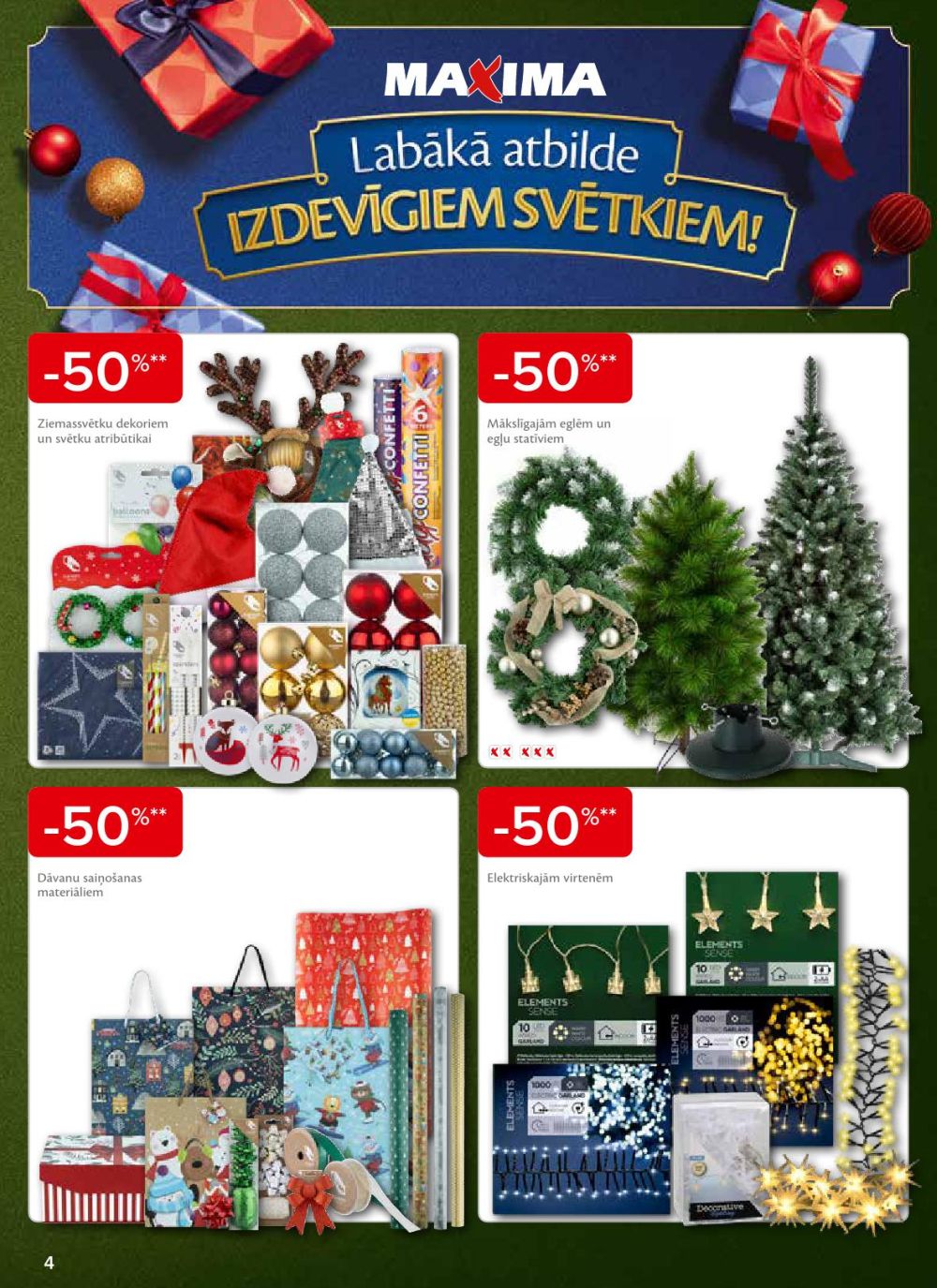 maxima - MAXIMA X XX XXX (25.11.2025 - 01.12.2025) - page: 4