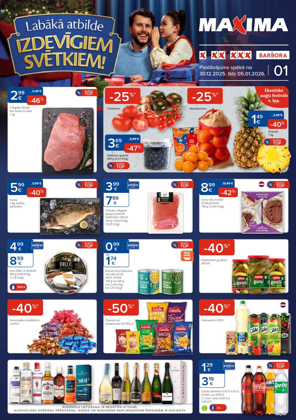 maxima - MAXIMA X XX XXX (30.12.2025 - 05.01.2026)