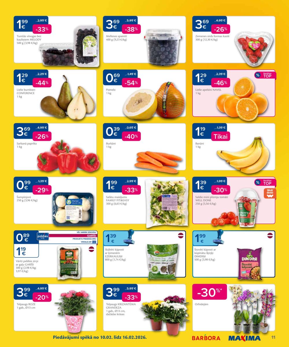 maxima - MAXIMA X XX XXX (10.02.2026 - 16.02.2026) - page: 11