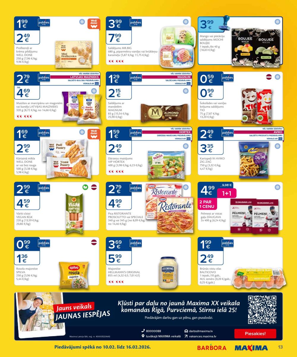 maxima - MAXIMA X XX XXX (10.02.2026 - 16.02.2026) - page: 13