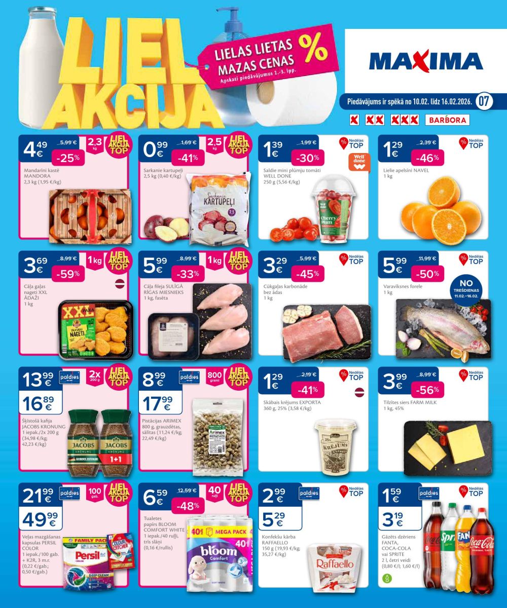 maxima - MAXIMA X XX XXX (10.02.2026 - 16.02.2026) - page: 1