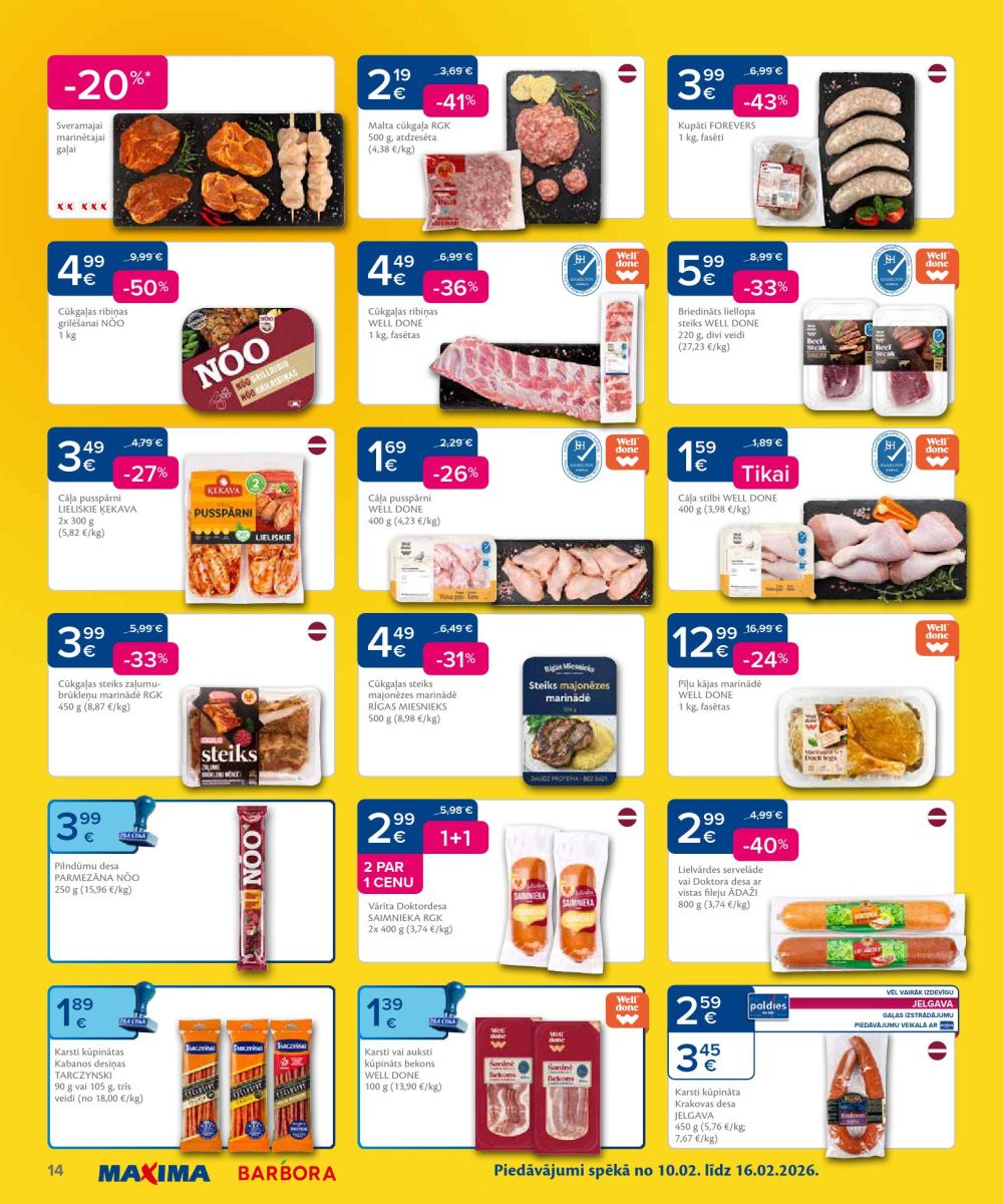 maxima - MAXIMA X XX XXX (10.02.2026 - 16.02.2026) - page: 14