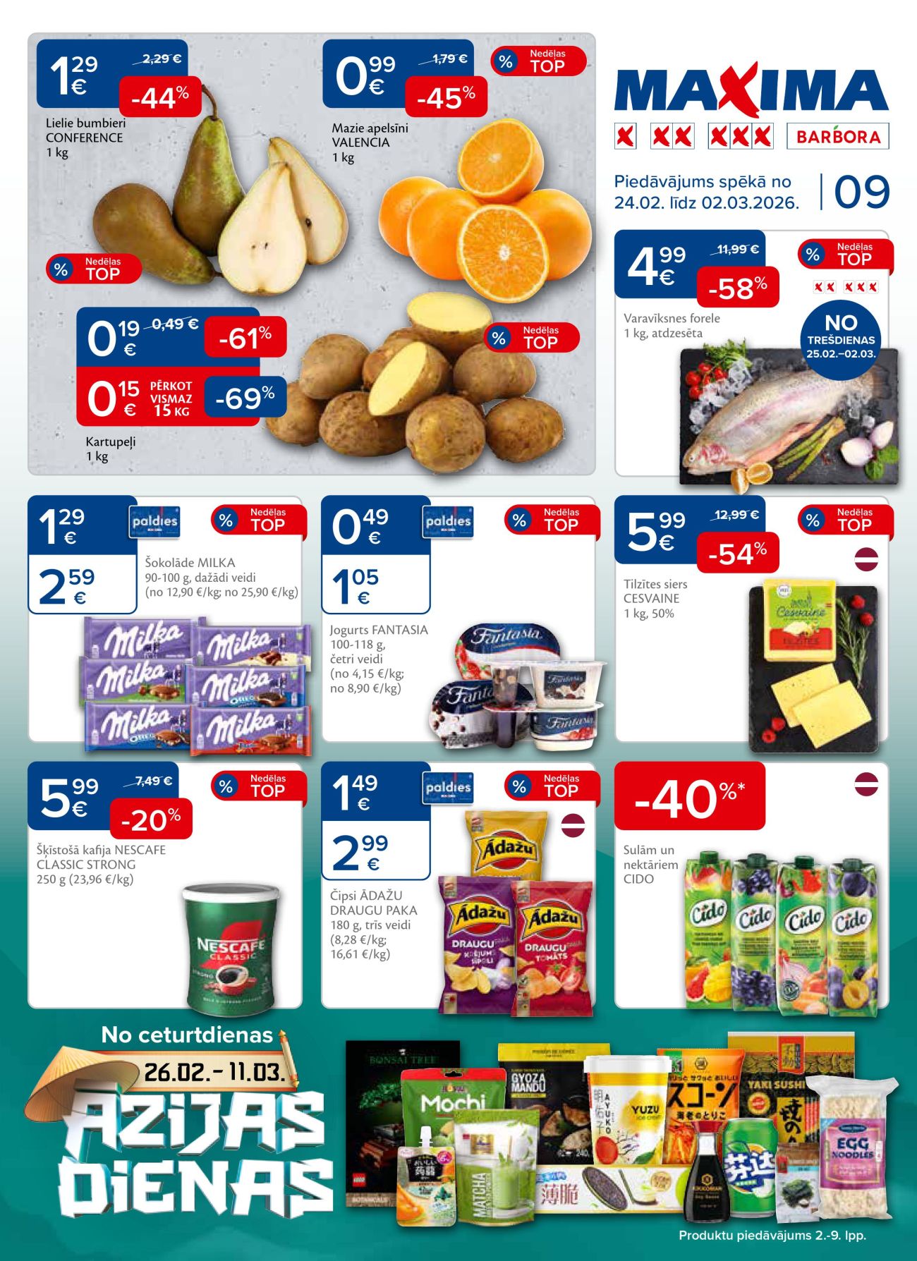 maxima - MAXIMA X XX XXX (24.02.2026 - 02.03.2026)