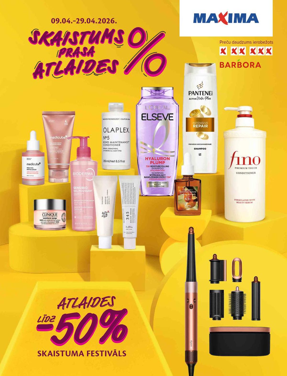 maxima - MAXIMA - Skaistuma Festivāls (09.04.2026 - 29.04.2026)