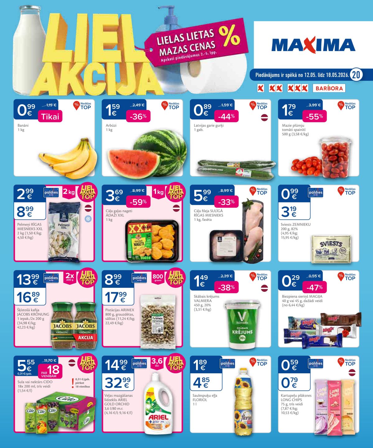 maxima - MAXIMA X XX XXX (12.05.2026 - 18.05.2026)