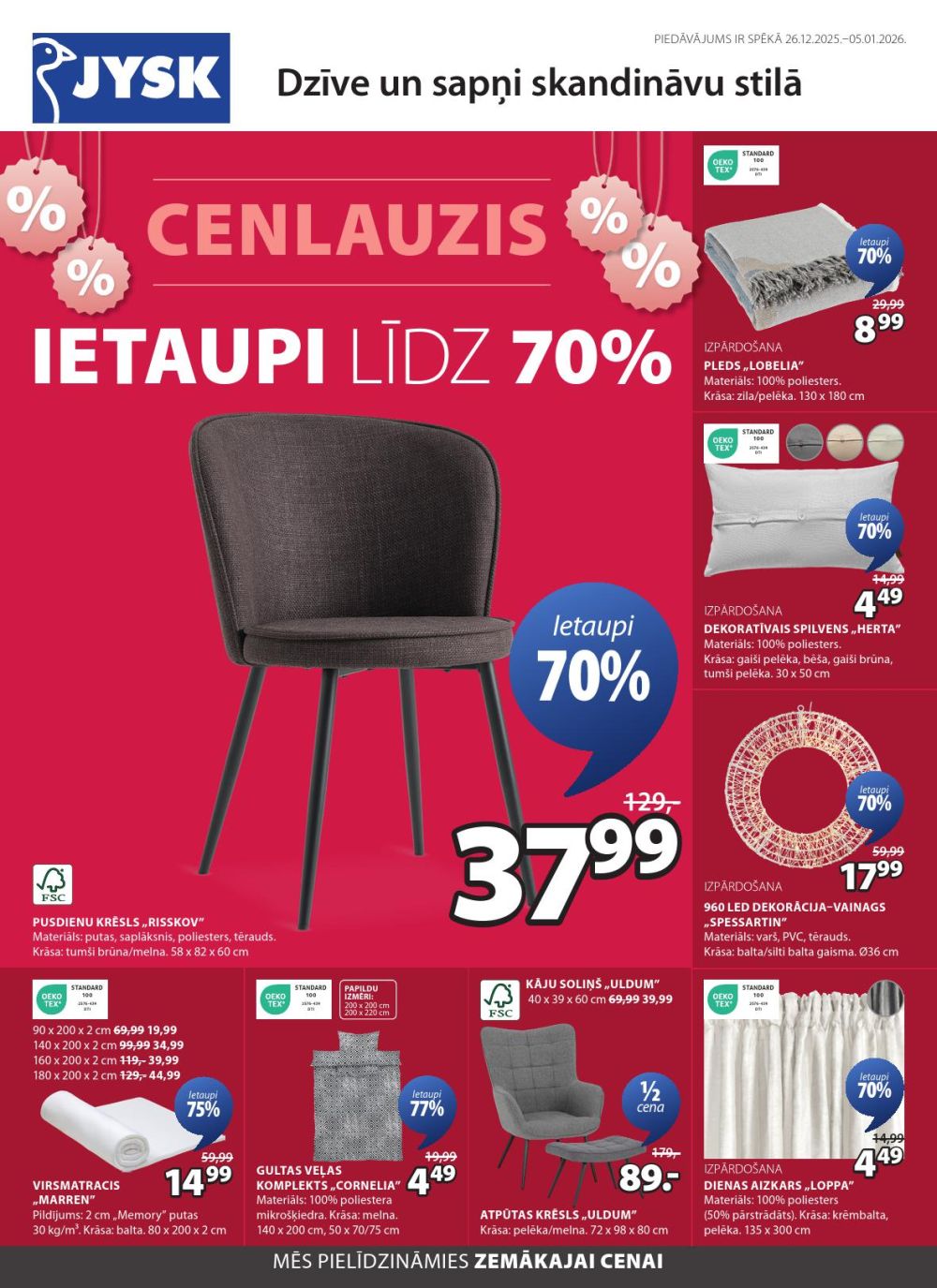 jysk - JYSK (26 12 2025 - 05 01 2026) - page: 1
