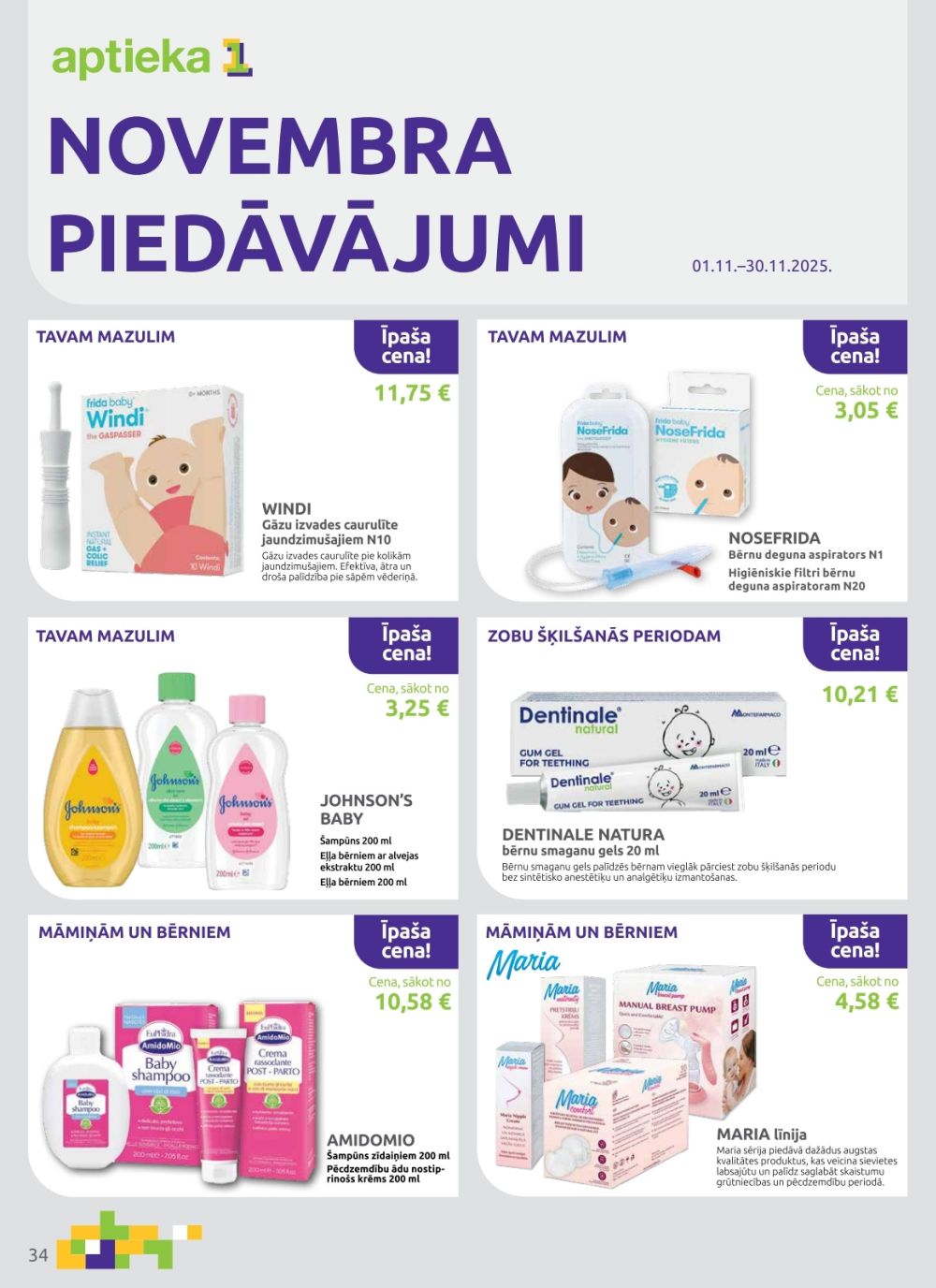 aptieka1 - APTIEKA1 (01.11.2025 - 30.11.2025) - page: 34 aptieka1 - APTIEKA1 (01.11.2025 - 30.11.2025) - page: 34
