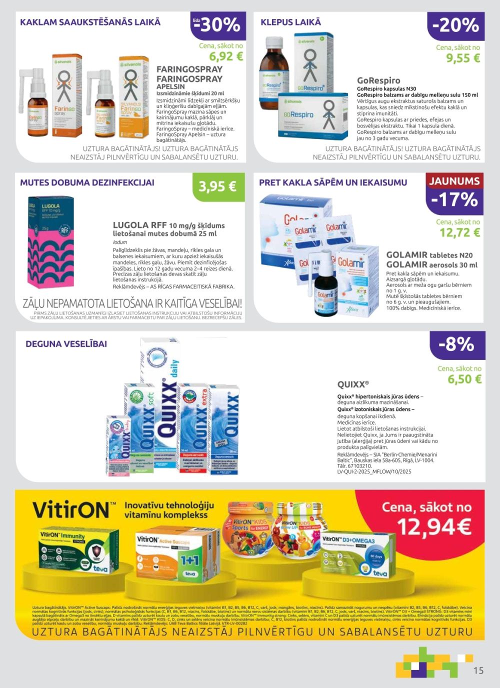 aptieka1 - APTIEKA1 (01.11.2025 - 30.11.2025) - page: 15 aptieka1 - APTIEKA1 (01.11.2025 - 30.11.2025) - page: 15