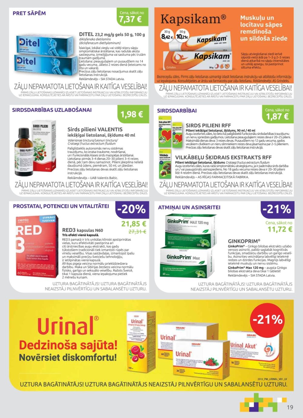 aptieka1 - APTIEKA1 (01.11.2025 - 30.11.2025) - page: 19 aptieka1 - APTIEKA1 (01.11.2025 - 30.11.2025) - page: 19