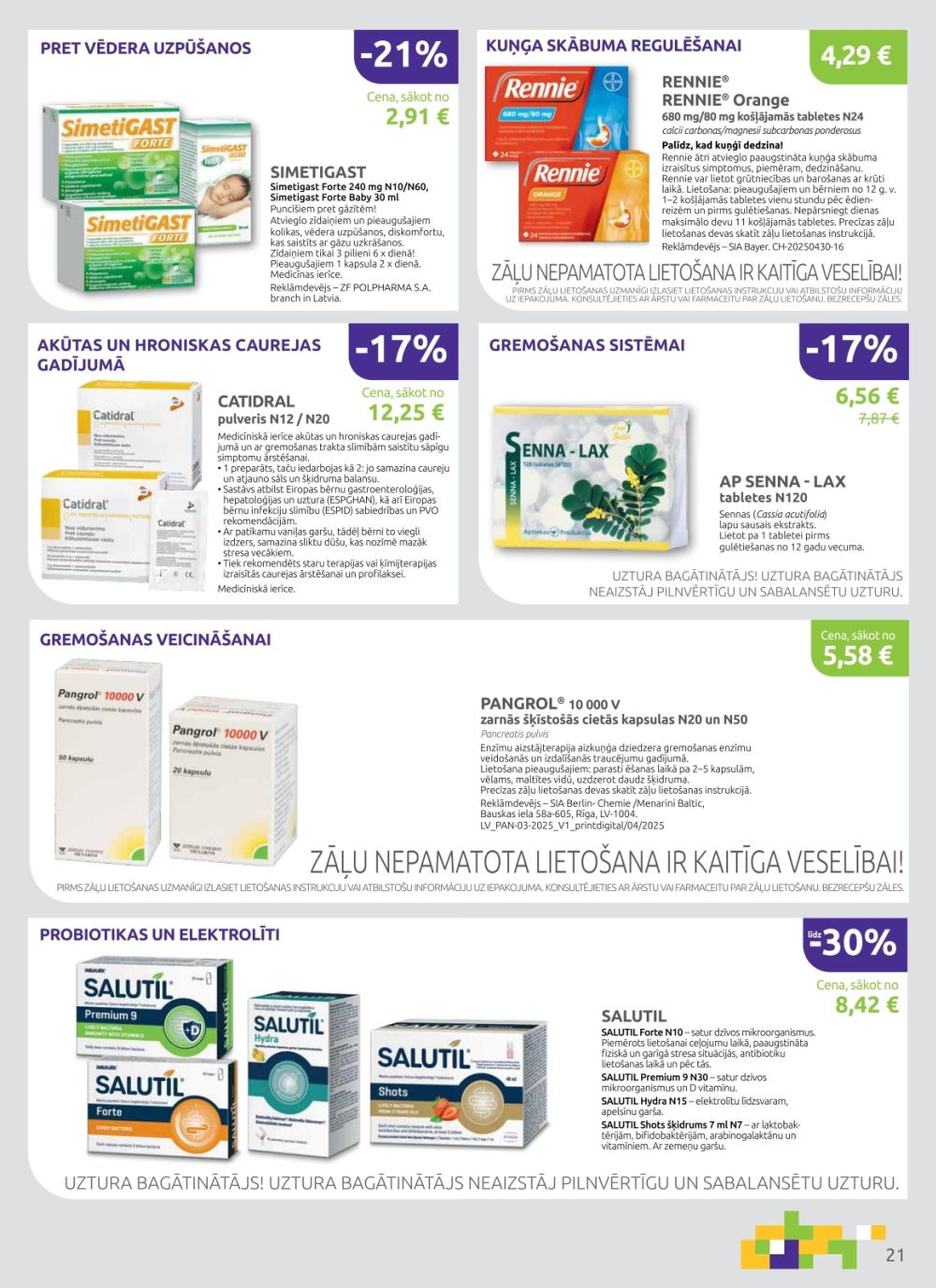 aptieka1 - APTIEKA1 (01.11.2025 - 30.11.2025) - page: 21 aptieka1 - APTIEKA1 (01.11.2025 - 30.11.2025) - page: 21