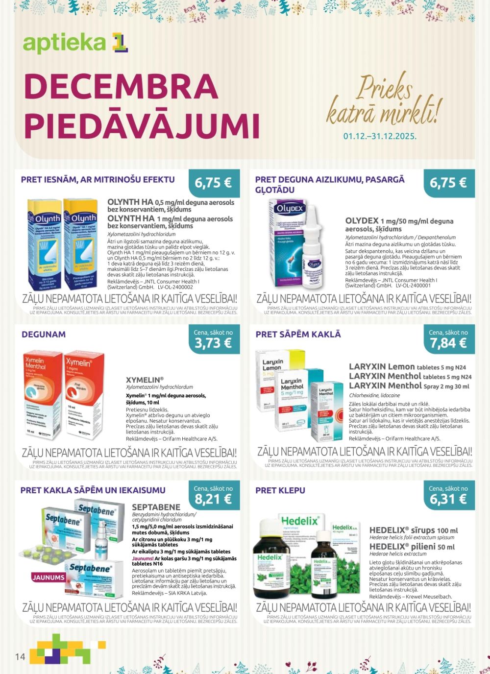 aptieka1 - APTIEKA1 (01.12.2025 - 31.12.2025) - page: 14