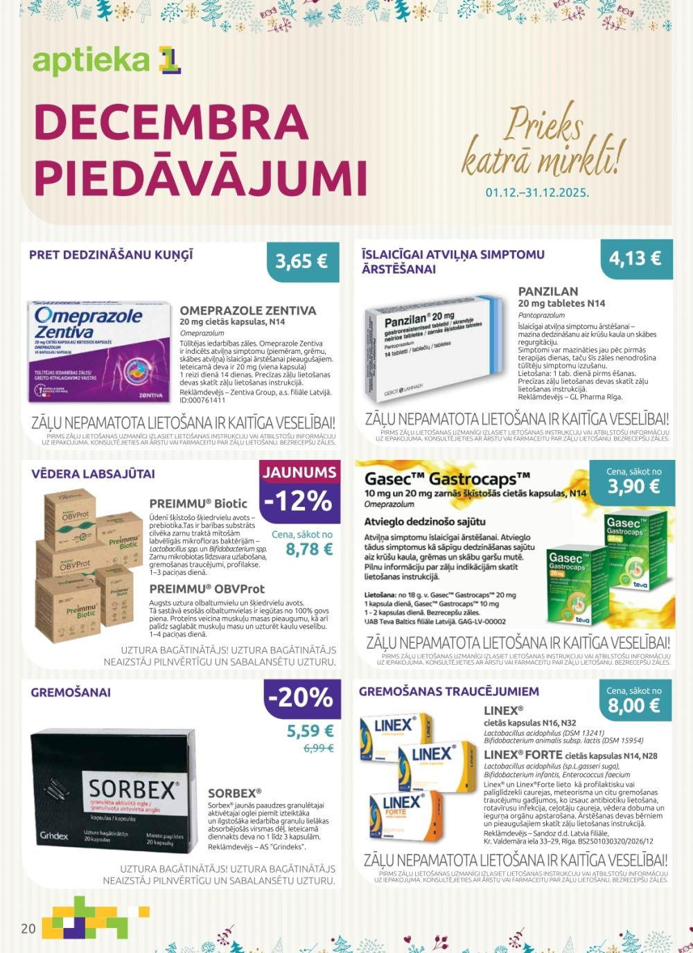 aptieka1 - APTIEKA1 (01.12.2025 - 31.12.2025) - page: 20