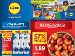 26 savaitės (2024.06.24-06.30) rekomenduojamų prekybos centru (LIDL ir THOMAS PHILIPPS) naujausios nuolaidos