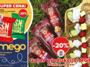 Leteicamā lielveikala (LIDL, MAXIMA, MEGO, ELVI, CITRO) labākie piedāvājumi 24 nedēļas (2024.06.10-06.16)