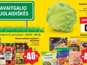 34 savaitės geriausi savaitgalio (2024.08.22-08.25) MAXIMA, IKI ir LIDL nuolaidų pasiūlymai ir išpardavimai