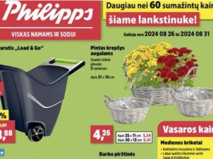 35 savaitės (2024.08.26-09.01) Top 3 prekybos centru (THOMAS PHILIPPS, LIDL ir IKI) rekomenduojamos akcijos ir išpardavimai