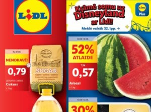 Jaunākie ieteicamo lielveikalu (LIDL, MAXIMA un RIMI) atlaides un piedāvājumi 33. nedēļai (2024.08.12-08.18.)